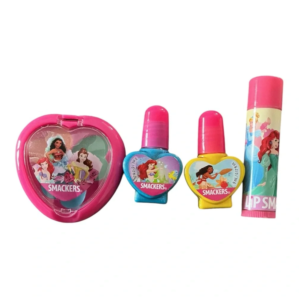 Disney Princess - Smackers‎ Shimmer Makeup Set - Lip Balm Kit